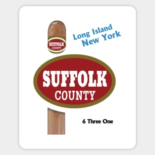 SUFFOLK COUNTY LONG ISLAND NEW YORK Sticker